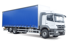 Car Hire Dumfries - 26 Tonne Curtain Side Truck - Truck hire Dumfries