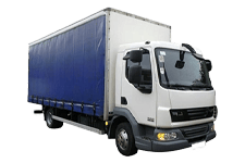 Car Hire Dumfries - 7.5 Tonne Curtain Side Truck - Truck hire Dumfries
