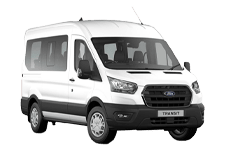 Car Hire Dumfries - Ford Minibus - Accommodates 12 Passengers - Minibus hire Dumfries
